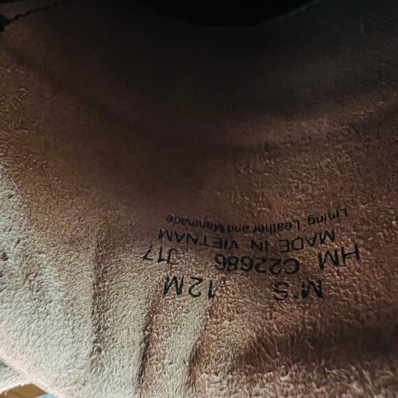 Cole Haan Smooth Leather Lace Up Shoe Sneaker Black - 12 - Picture 8 of 8